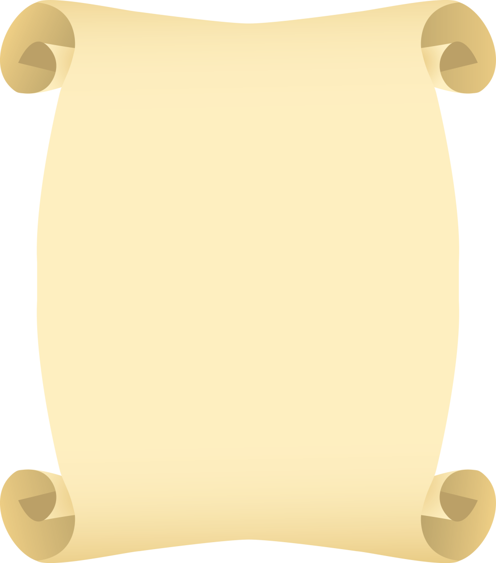 Свиток на прозрачном фоне