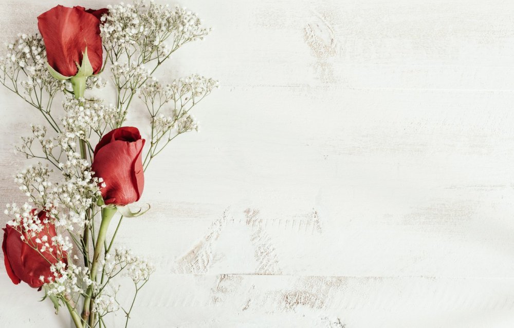 Красный фон для открытки