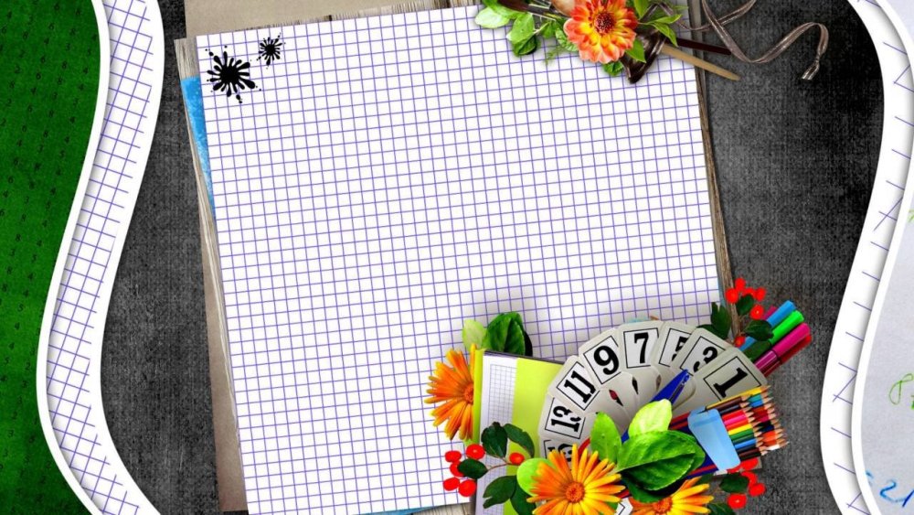 Школьный фон для фотошопа