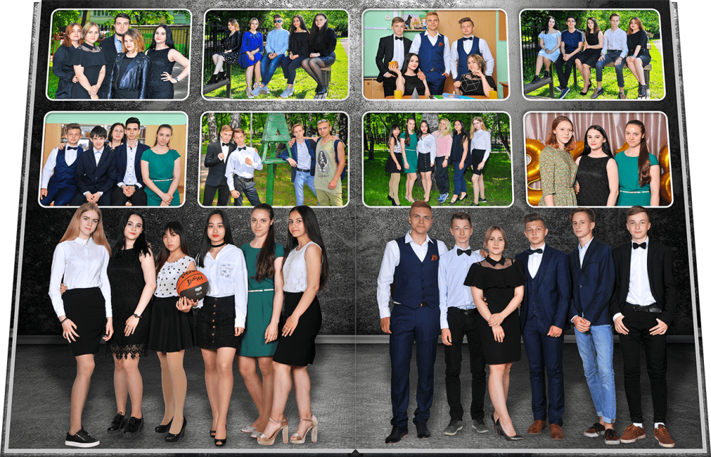Фотоколлаж выпускного класса