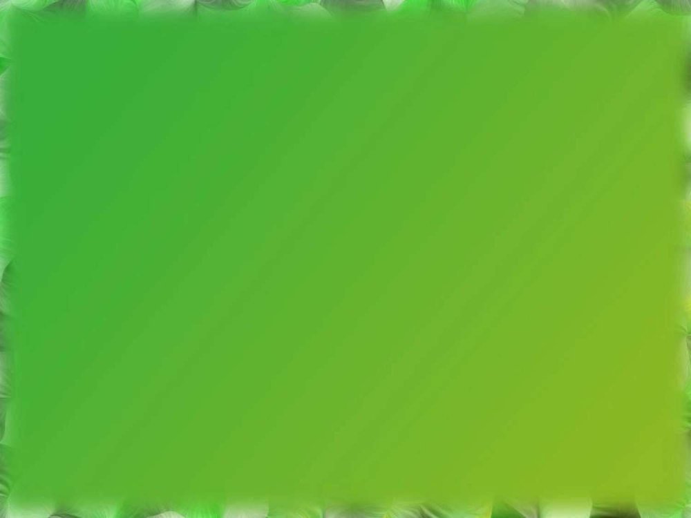 Зеленый слайд для презентации