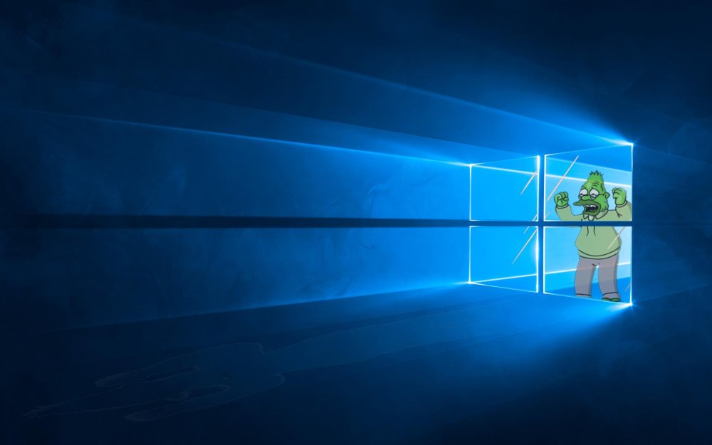 Заставка виндовс 10