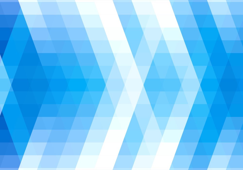 Голубой геометрический фон