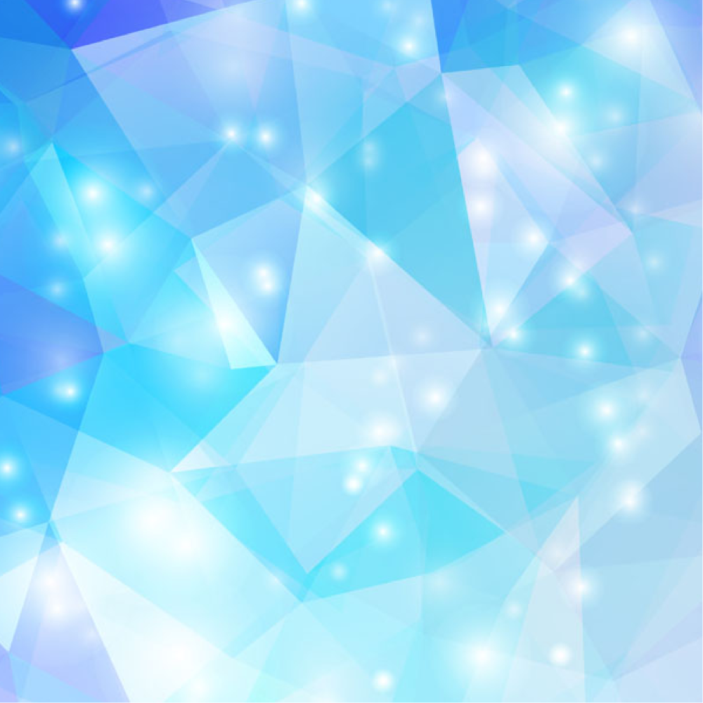 Голубой Кристальный фон