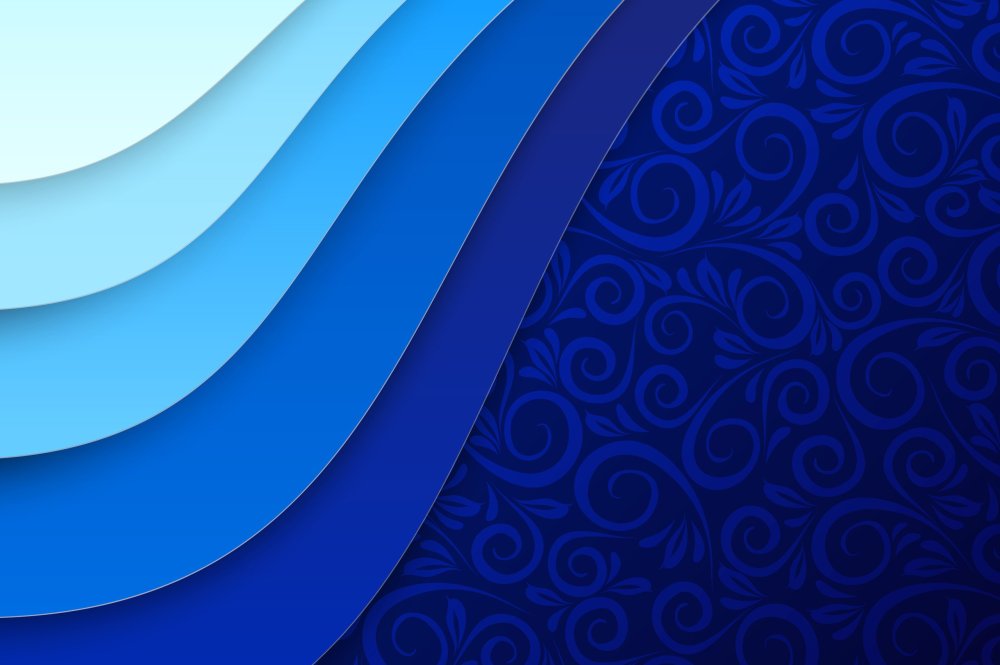 Красивый синий фон