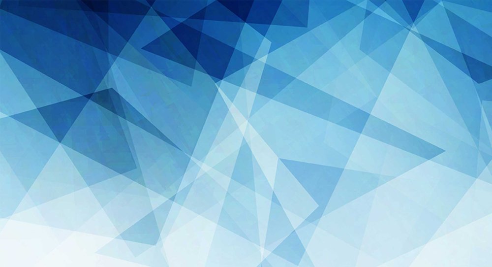 Синий геометрический фон