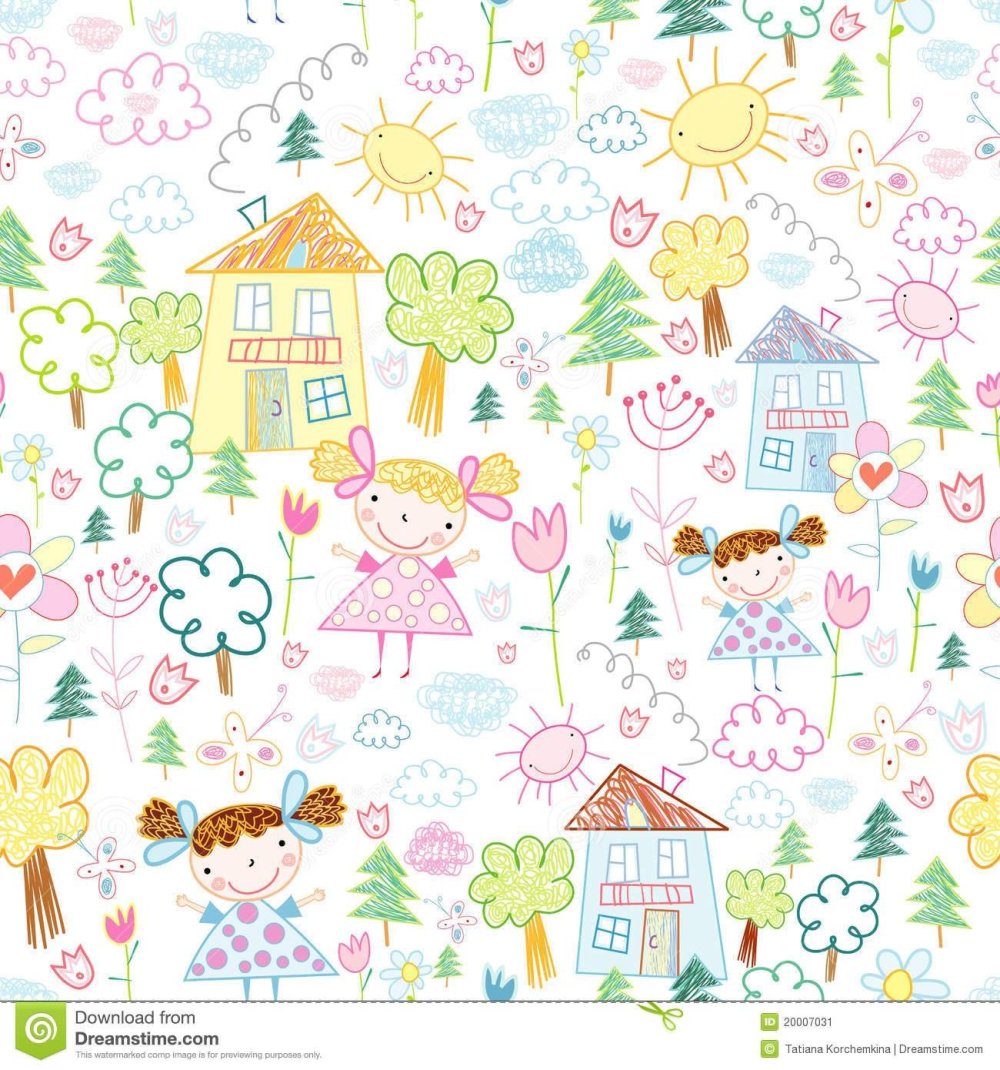 Паттерн детская тематика