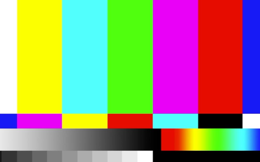 Настроечная таблица для телевизора