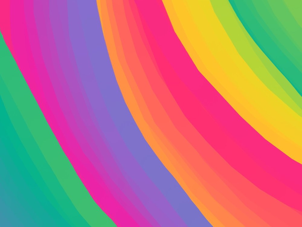 Радуга обои