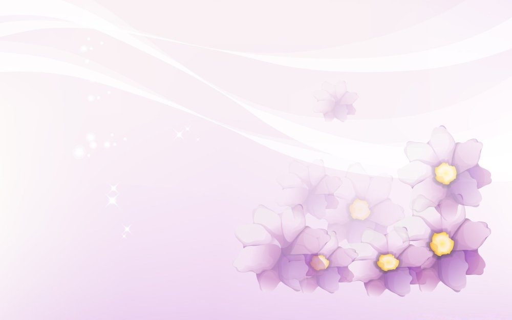 Цветочный фон для презентации