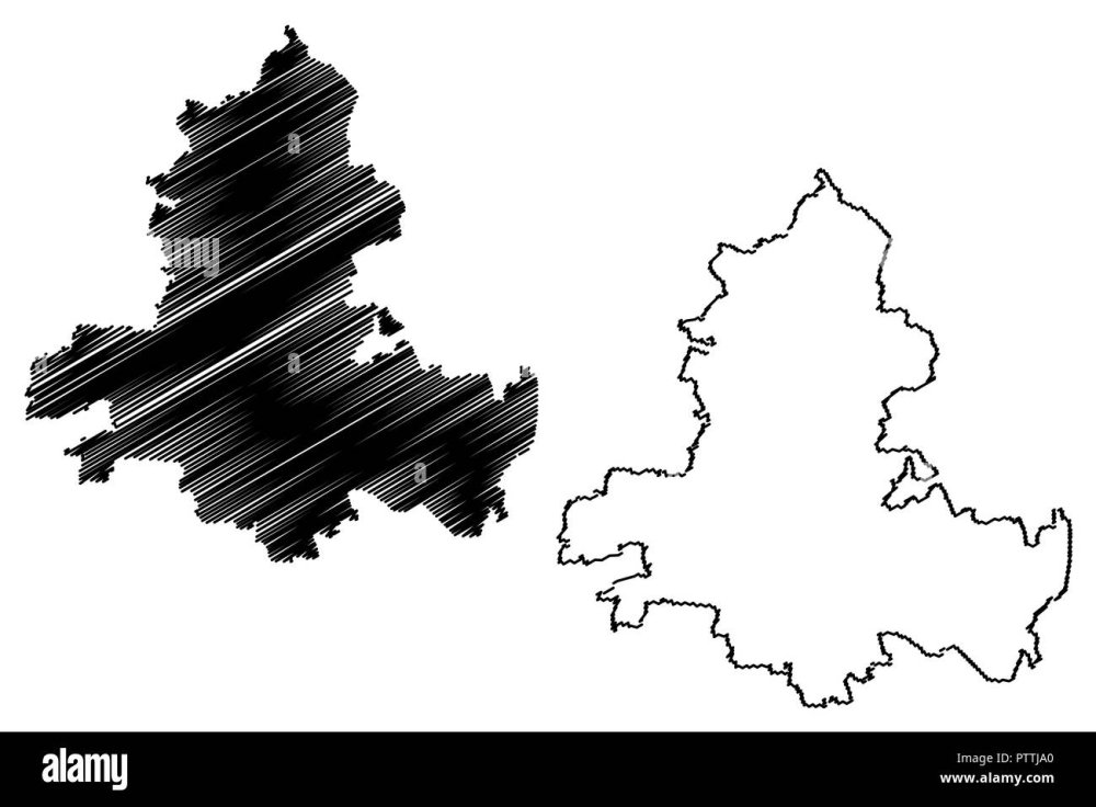Векторная карта Ростовской области