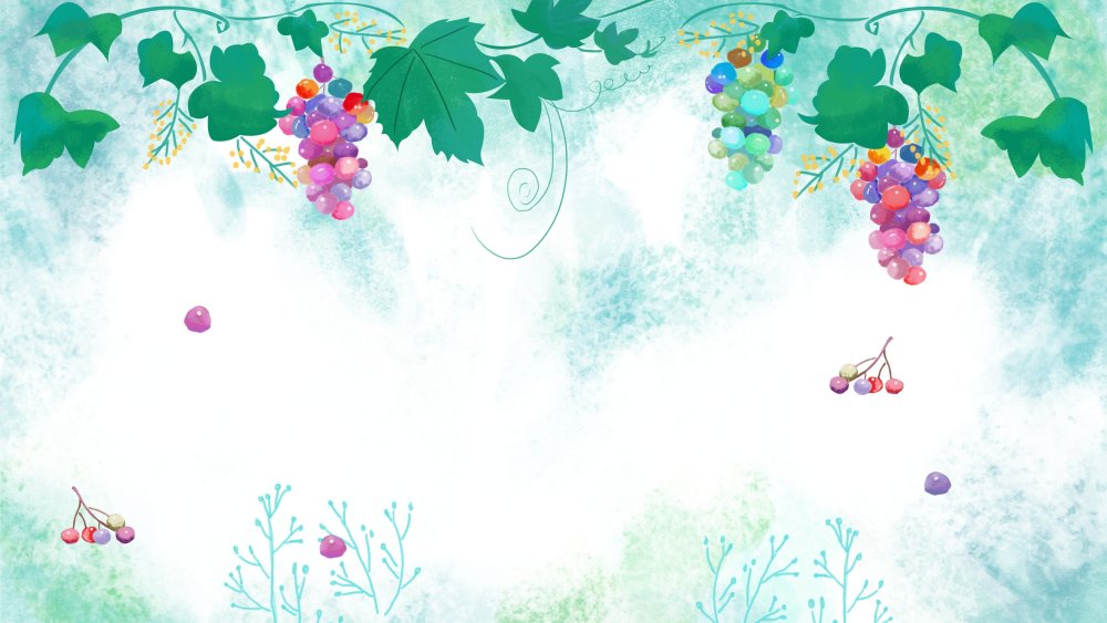 Виноград фон вектор