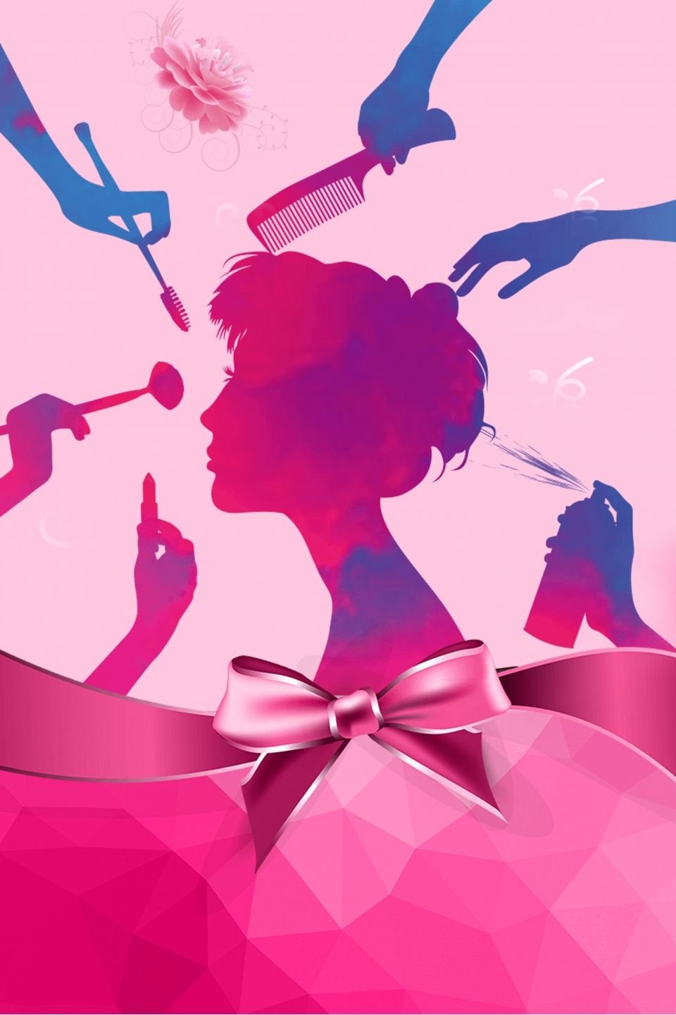 Силуэт девушки