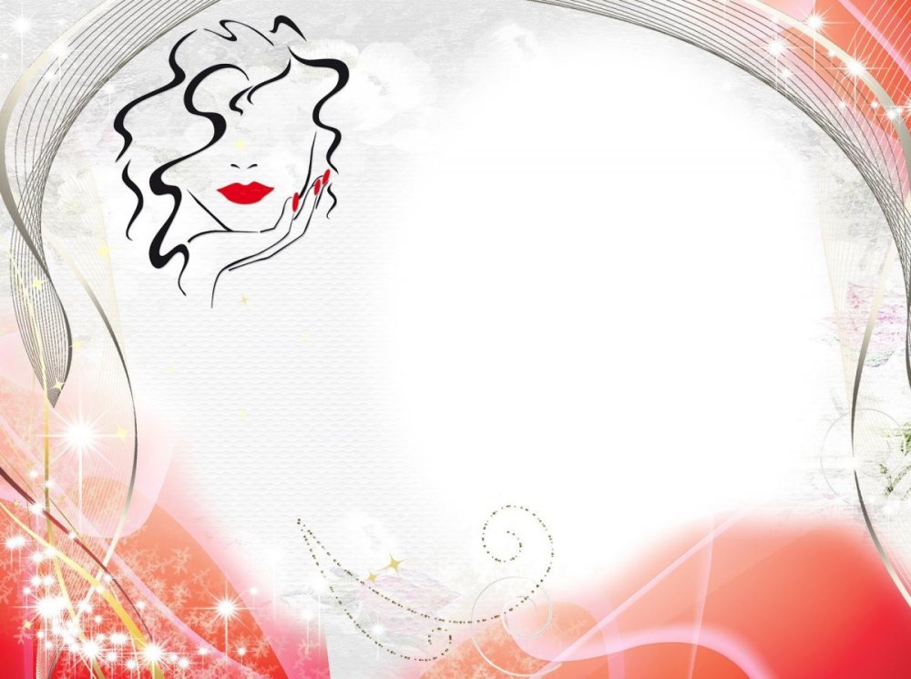 Фон для визитки салона красоты