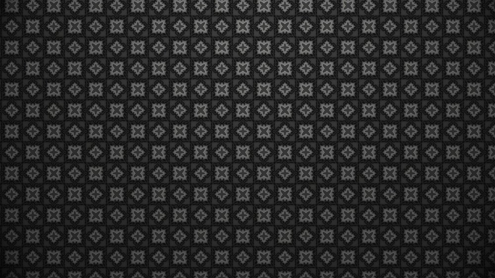 Черные обои с узорами