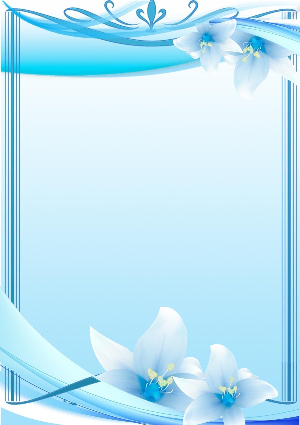 Подложка цветы