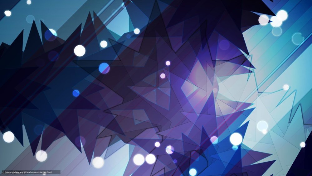 Зимняя Геометрическая абстракция