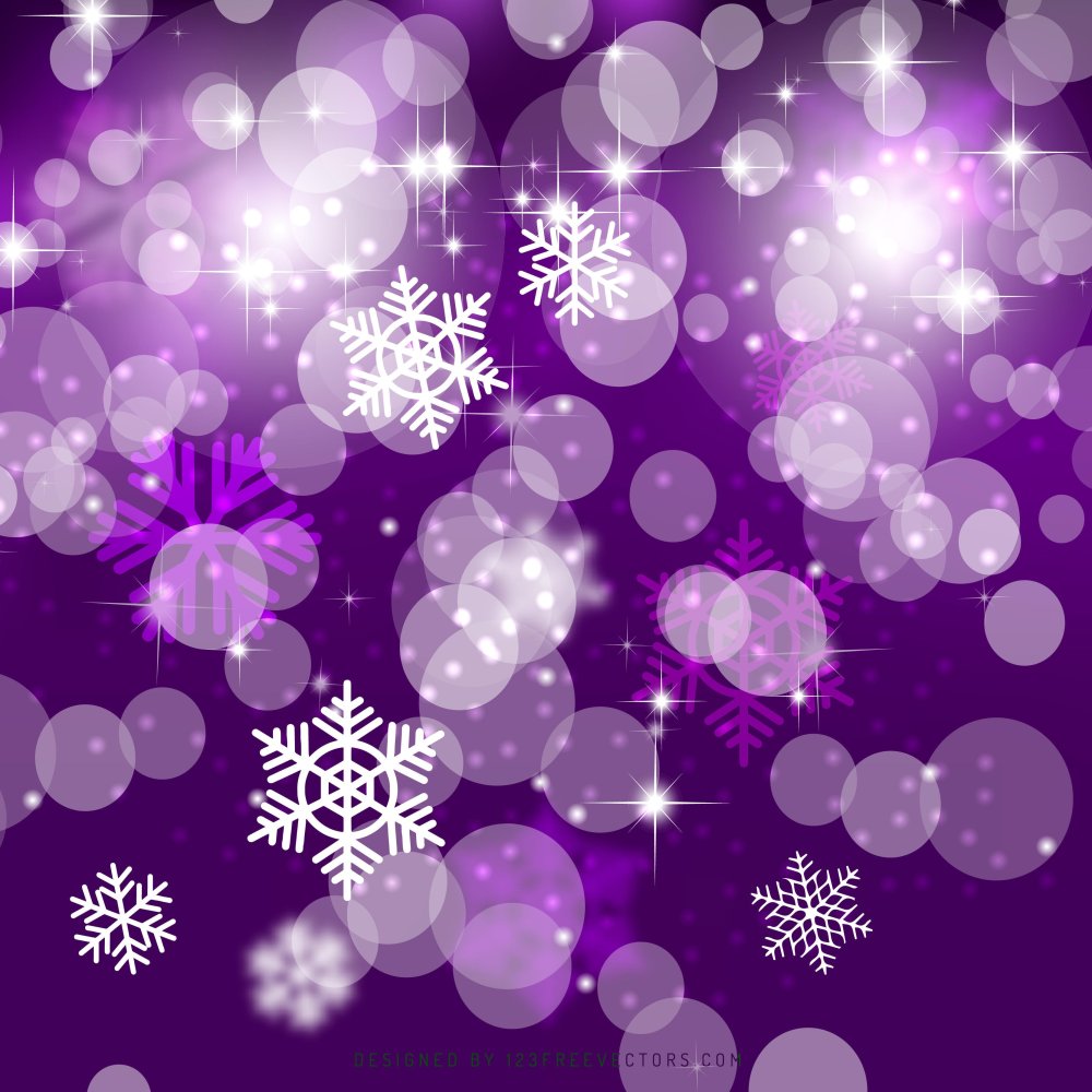 Фон снежинки