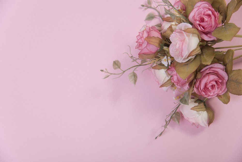 Цветы сбоку