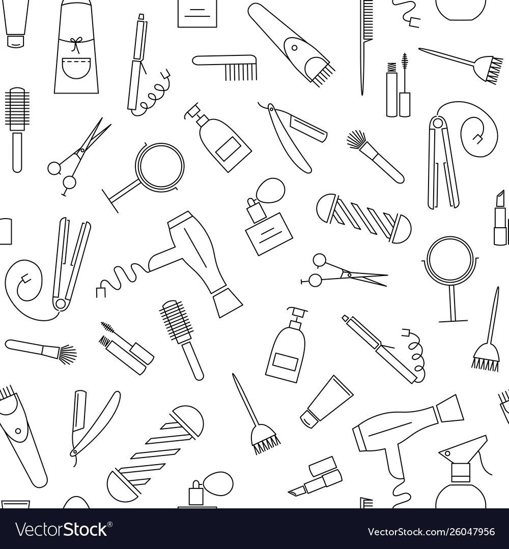 Паттерн салон красоты