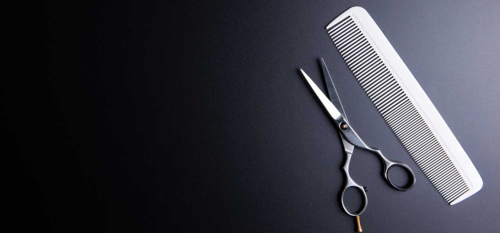 Фон для визитки парикмахера мужского