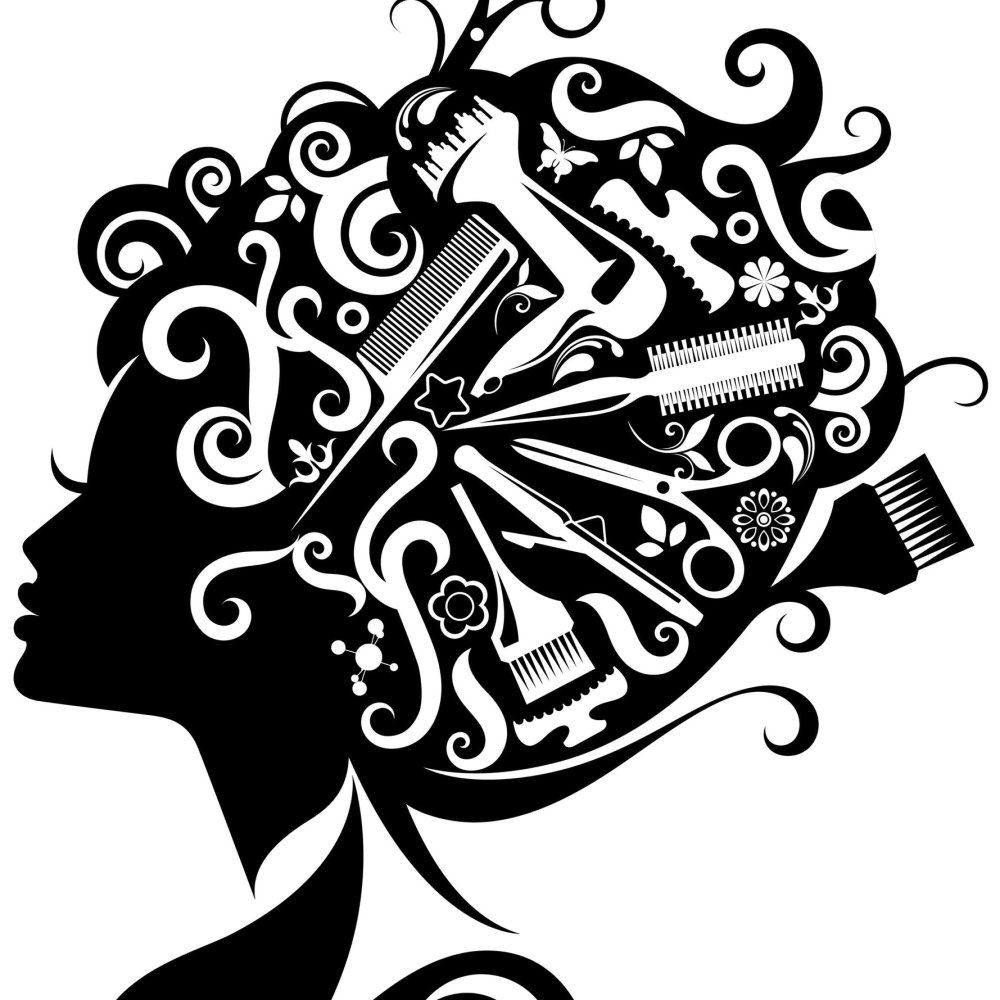 Парикмахер рисунок