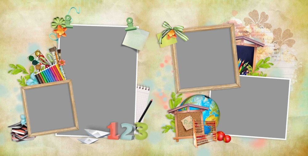 Школьный коллаж