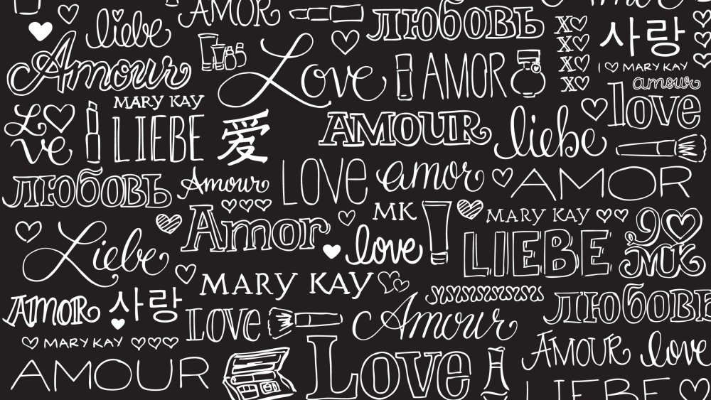 Много надписей