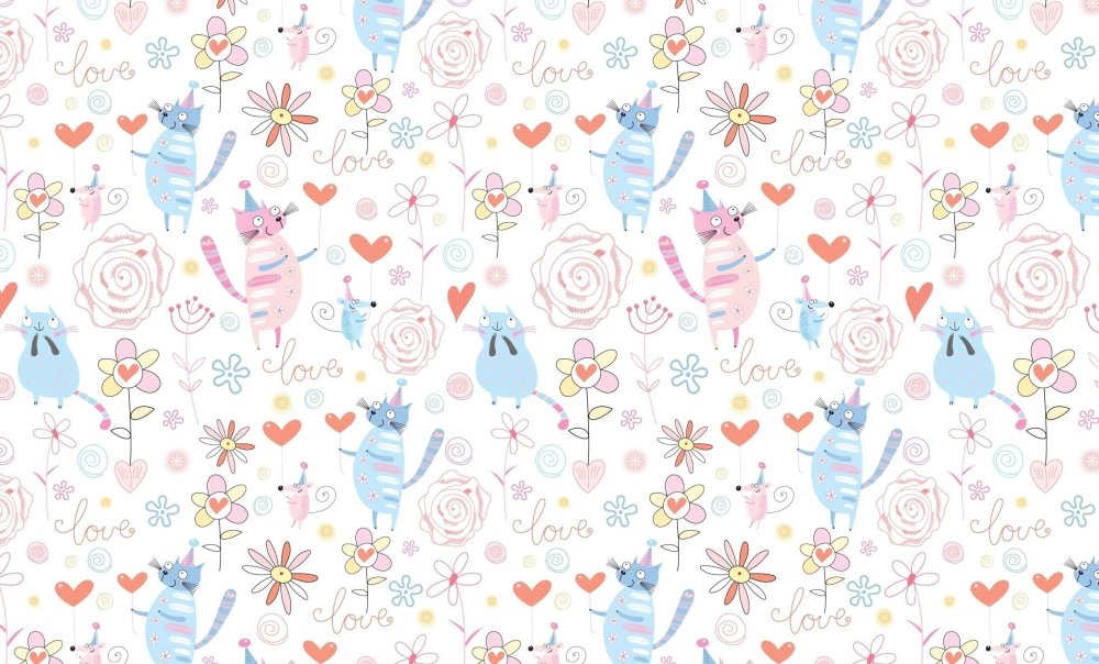 Детский паттерн бесшовный