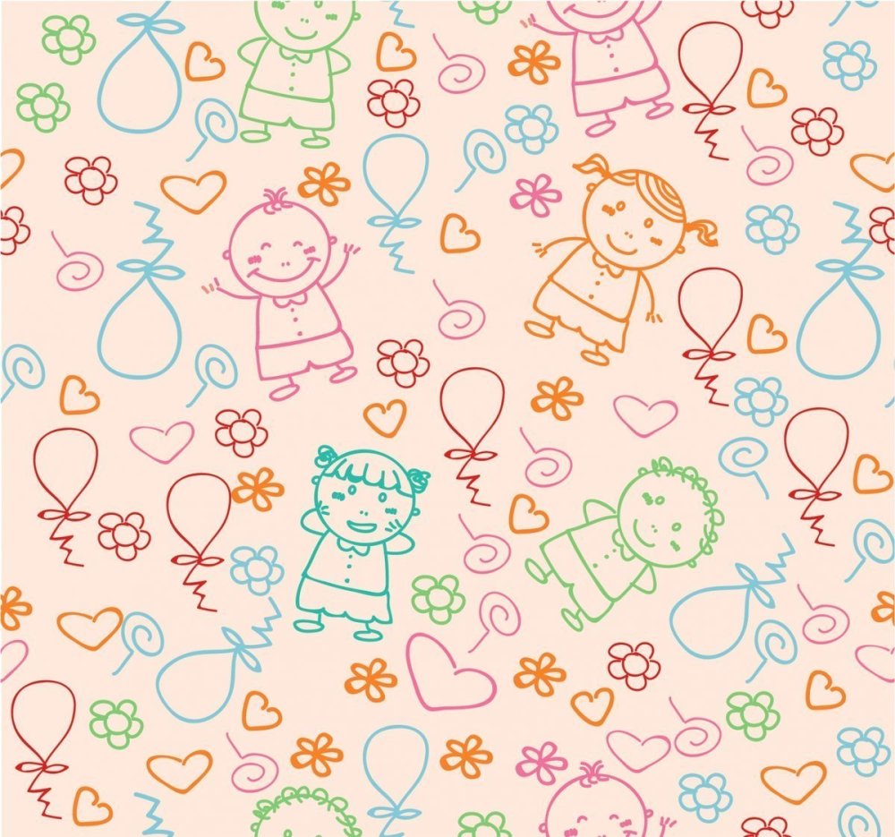 Бумага для скрапбукинга детская тематика