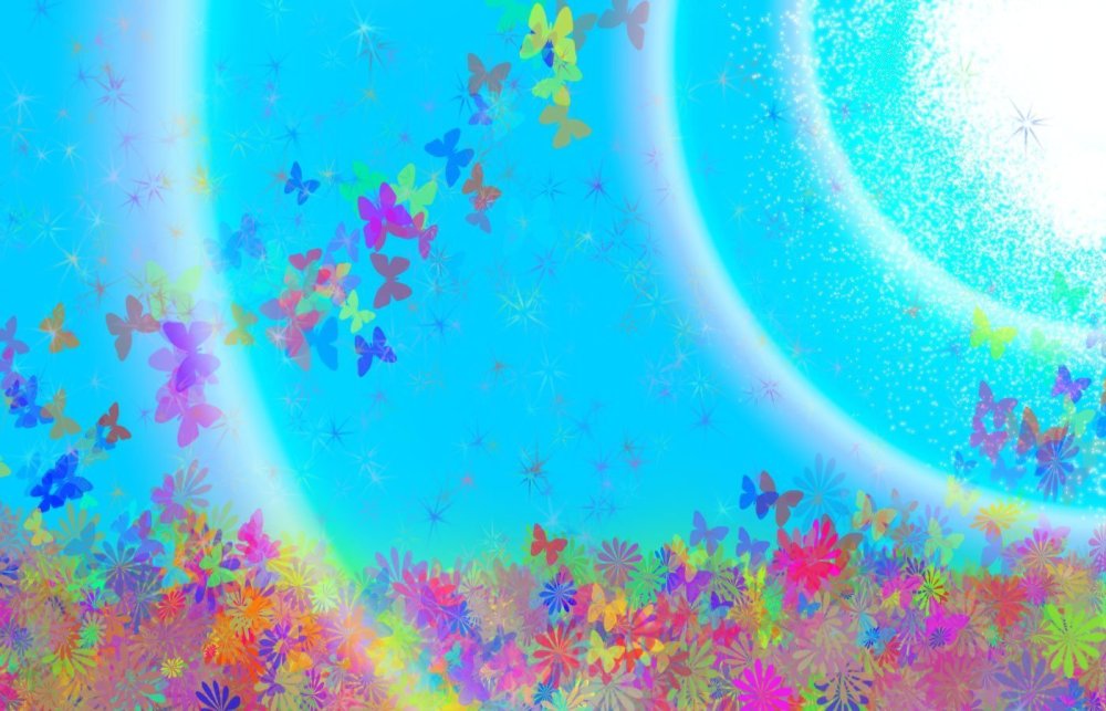 Красивый детский фон