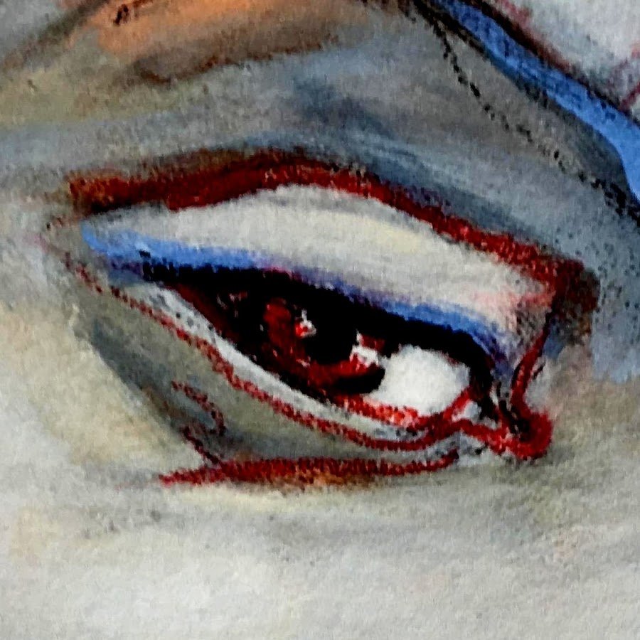 Ив Кляйн синяя Монохромия