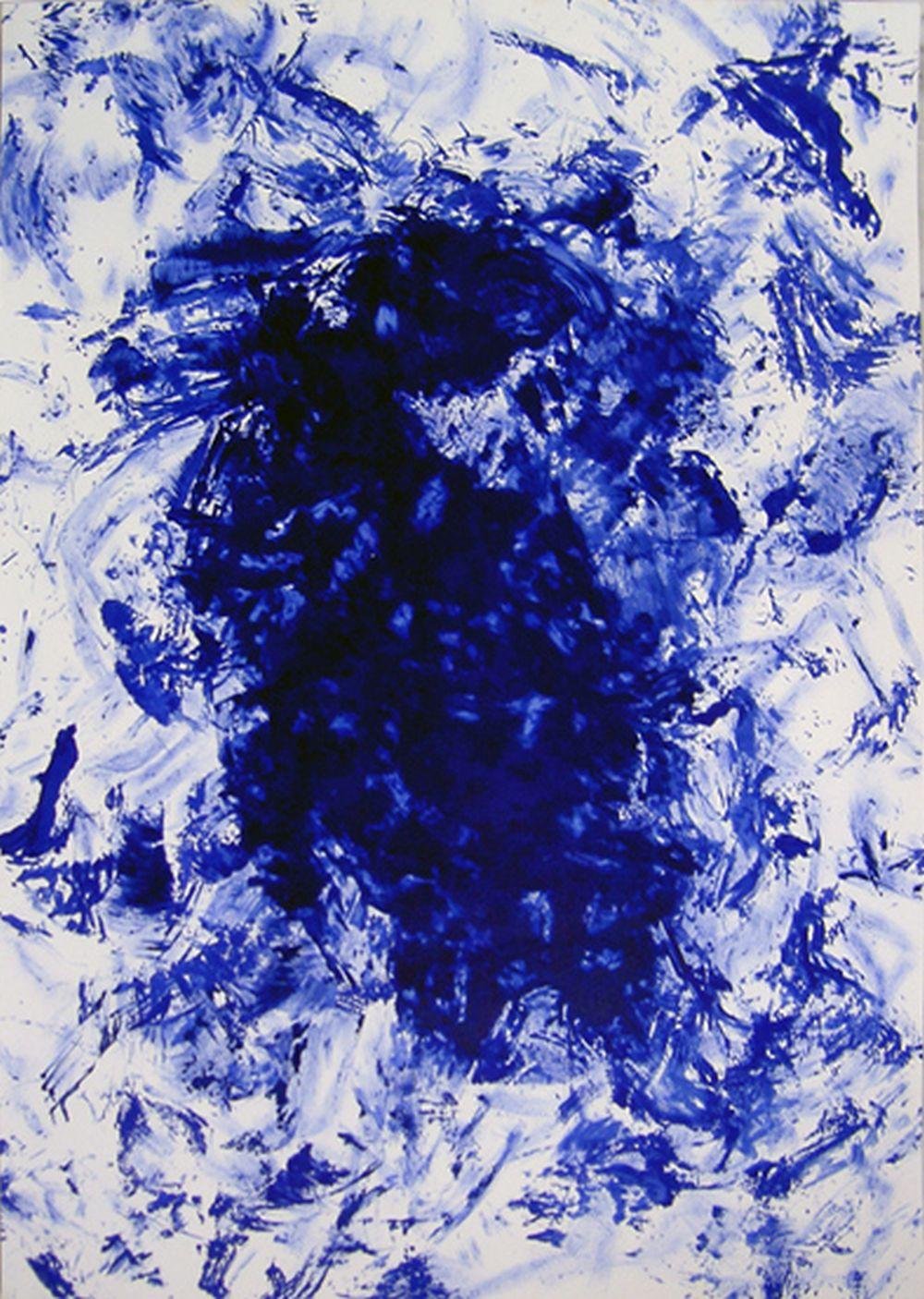 Картина бассейн Ив Кляйн