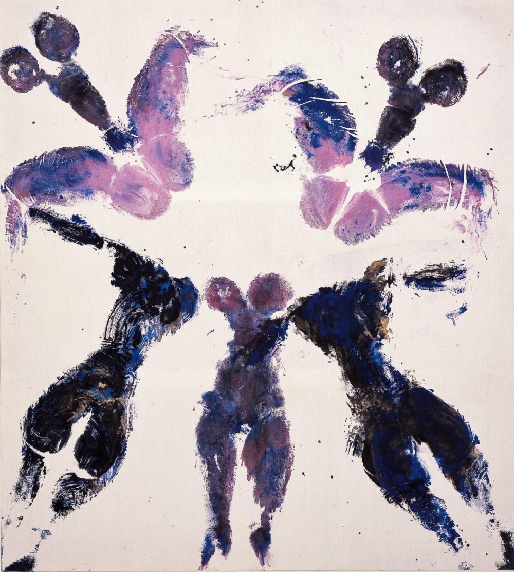 Ив Кляйн художник антропометрия