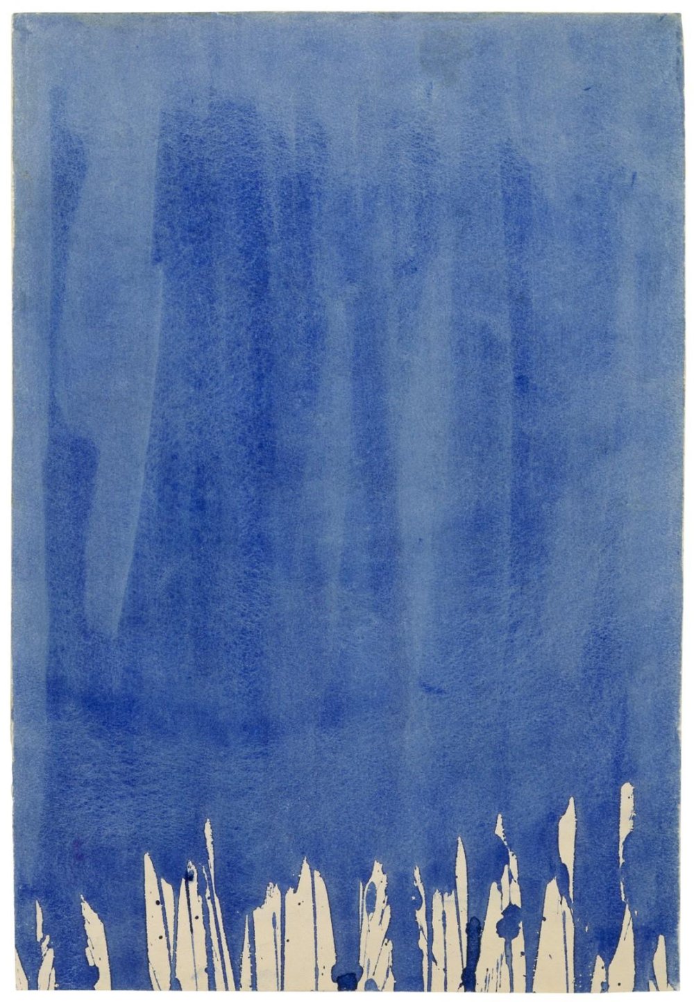 Ив Кляйн голубая роза