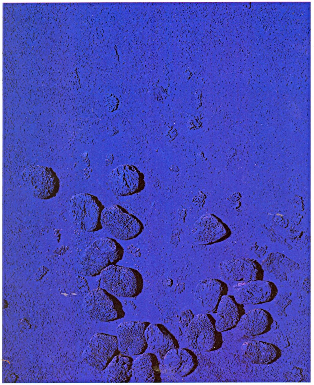 Ив Кляйн синяя Планета