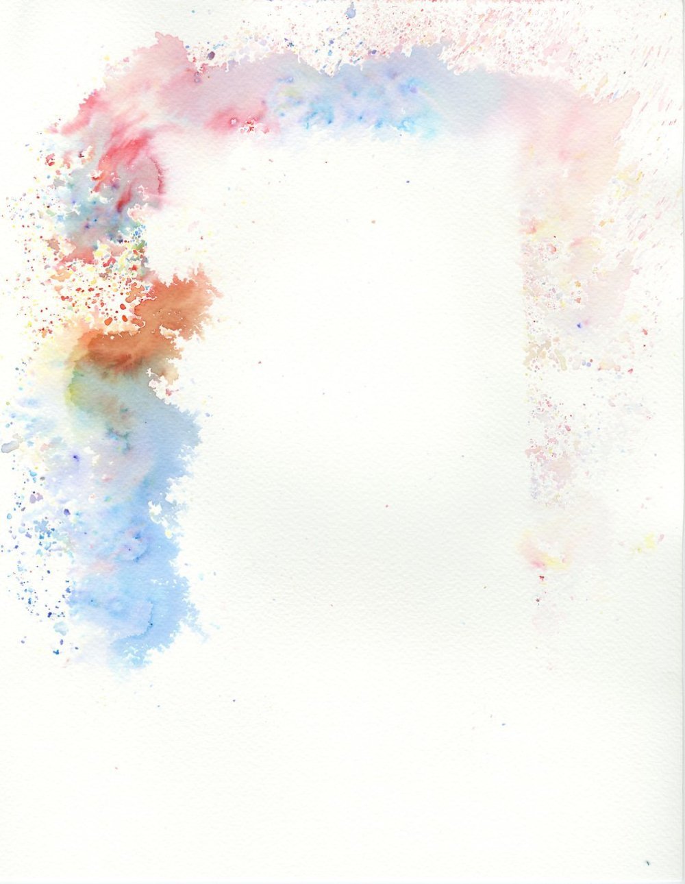 Фон акварель