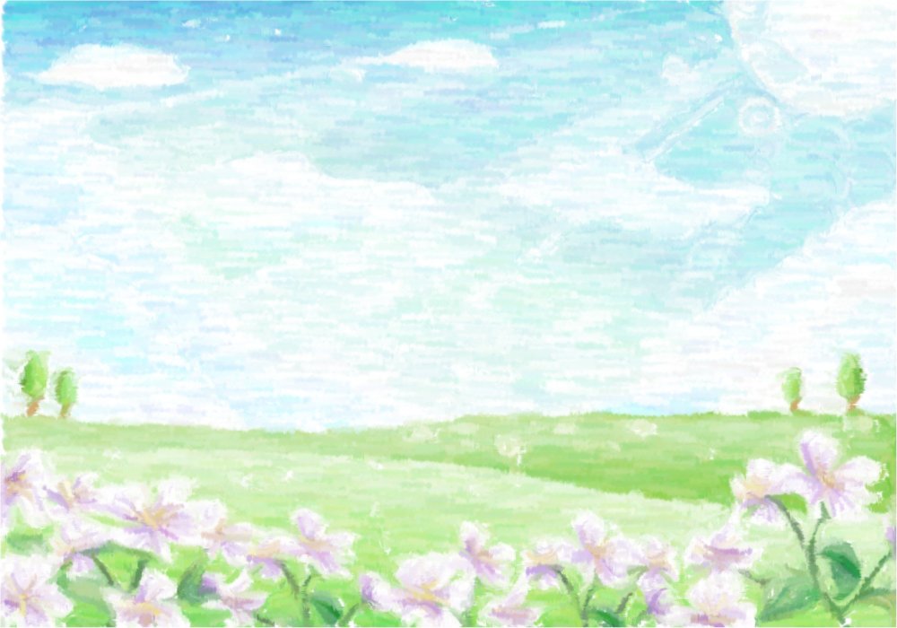 Природа на Светлом фоне для детей