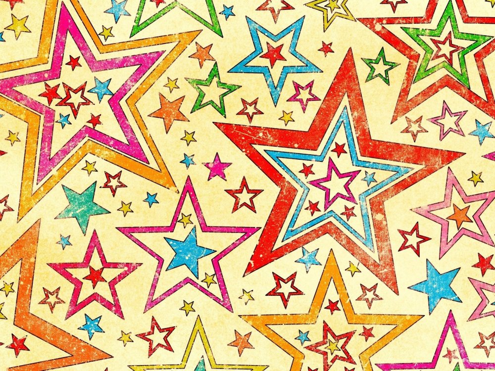 Фон со звездочками детский