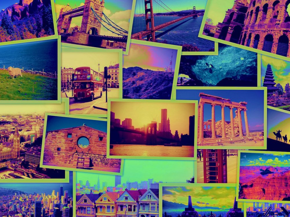 Коллаж города