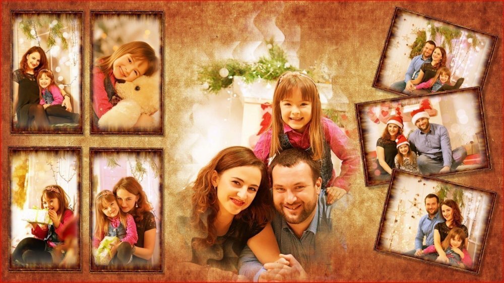Семейный коллаж