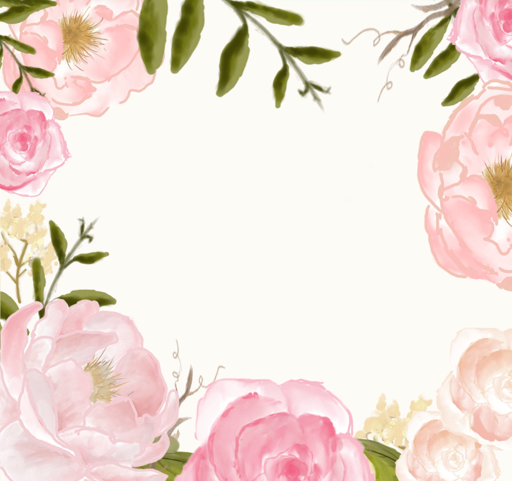 Свадебный фон для фотошопа