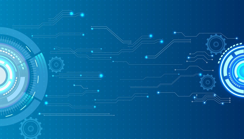 Фон для баннера технологии