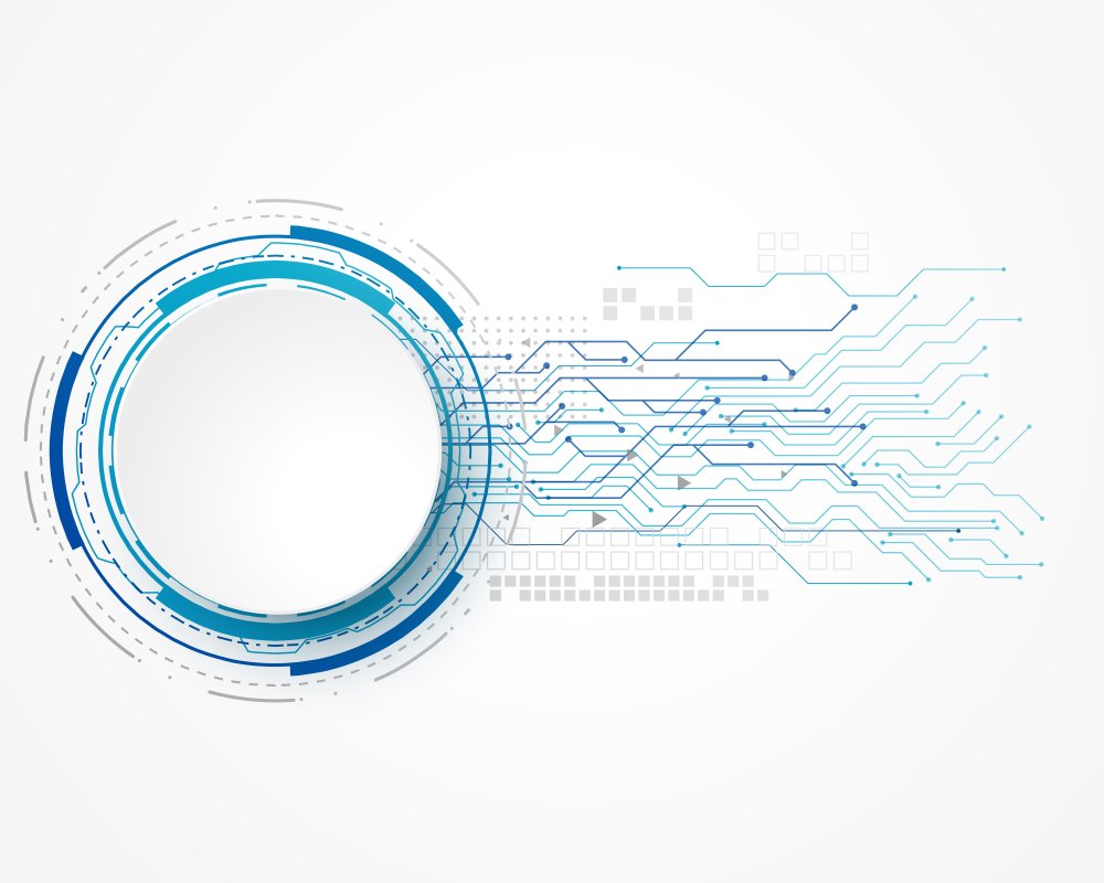 Белый фон Техно