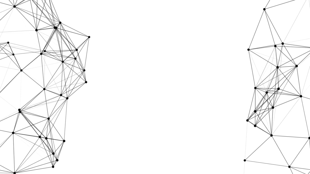 Геометрические линии на белом фоне