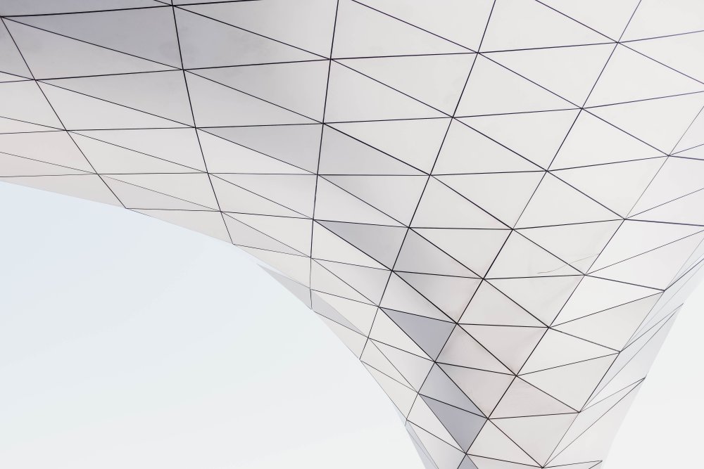 Серый геометрический фон