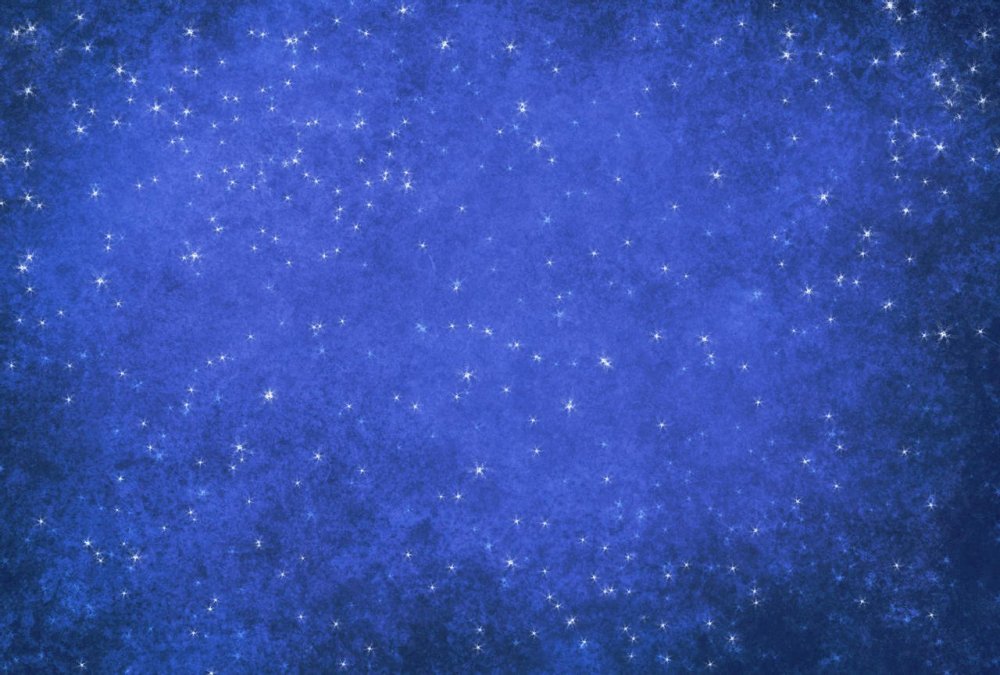 Синий фон со звездами