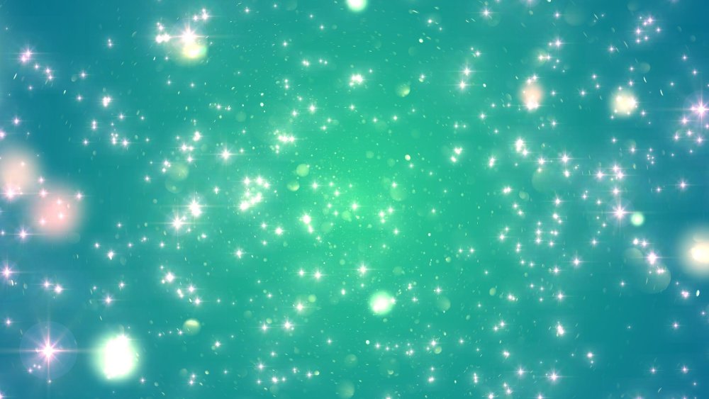 Бирюзовое свечение