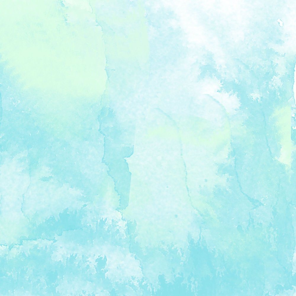 Голубой акварельный фон
