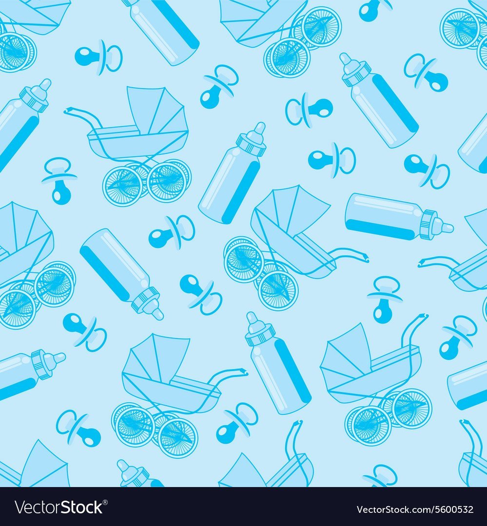 Детские бутылочки фон